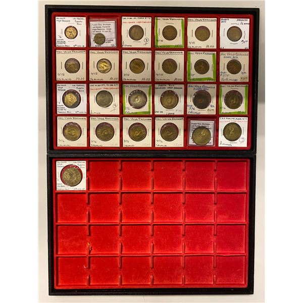 PUERTO RICO: LOT of 25 tokens