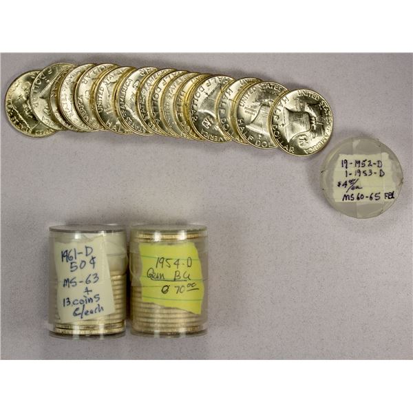 UNITED STATES: LOT of 53 silver coins