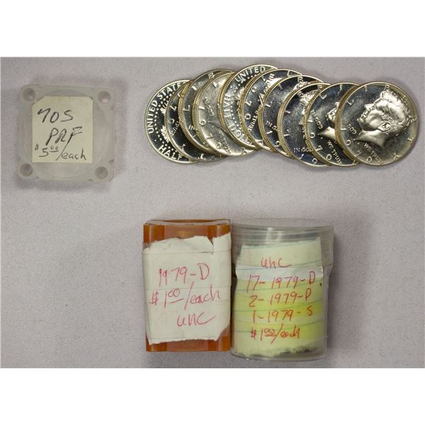 UNITED STATES: LOT of 50 coins