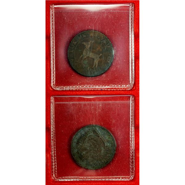 UNITED STATES: LOT of 2 tokens