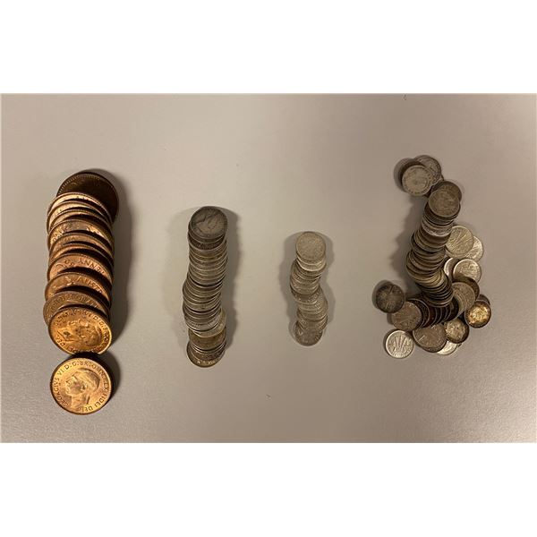 AUSTRALIA: LOT of 134 coins