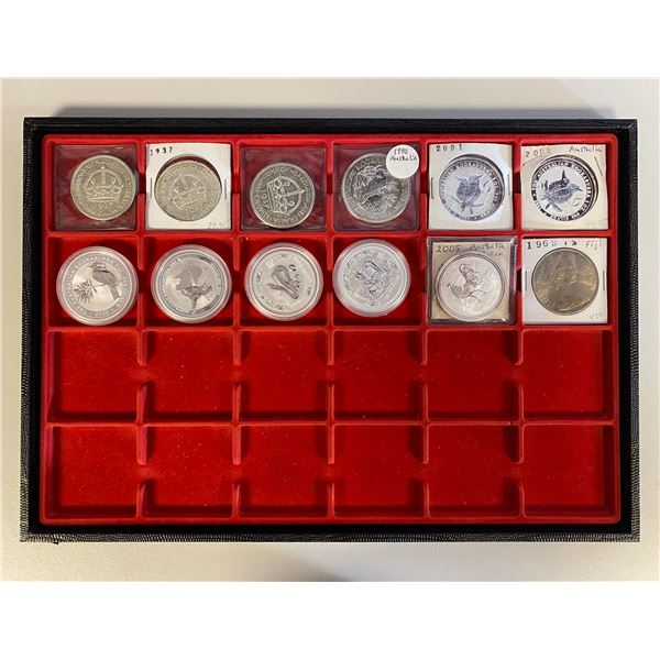 OCEANIA: LOT of 12 coins