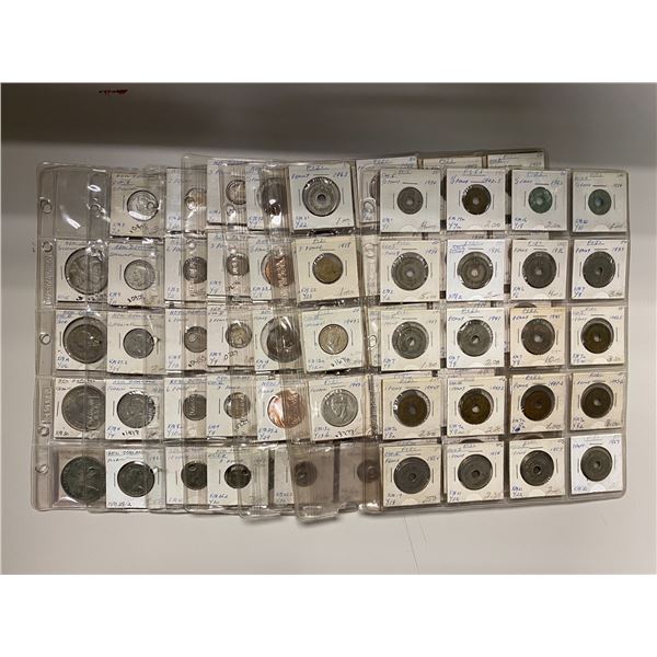 OCEANIA: LOT of 126 coins