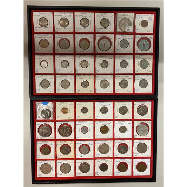 ASIA AND OCEANIA: LOT of 104 coins