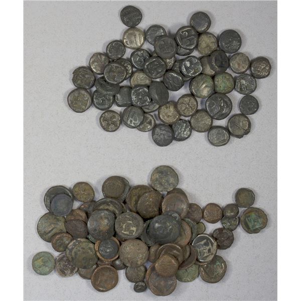 INDONESIA: JAVA: LOT of 117 pre-Islamic coins