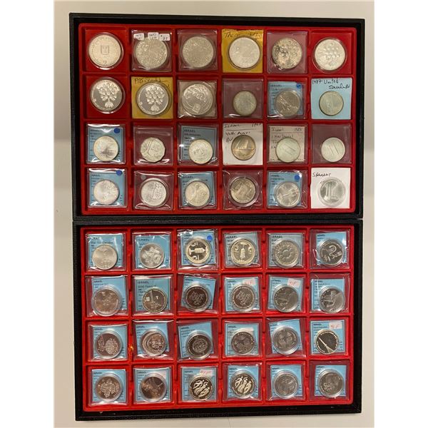 ISRAEL: Republic, LOT of 48 coins