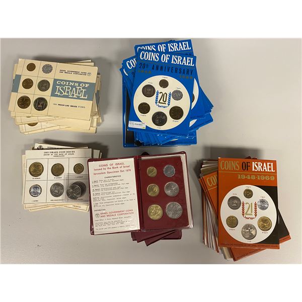ISRAEL: LOT of 133 sets