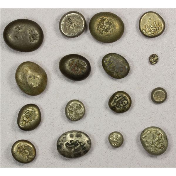 JAPAN: LOT of 16 coins