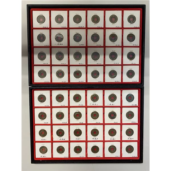KOREA: LOT of 336 coins