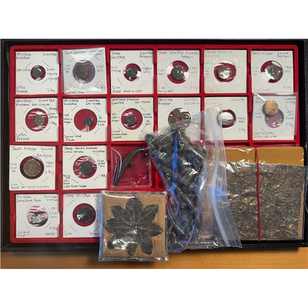 MALAYSIA: Malay States, LOT of 38 pre-Islamic items