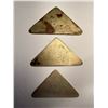Image 2 : NETHERLANDS EAST INDIES: Plantation Tokens, LOT of 3 tokens