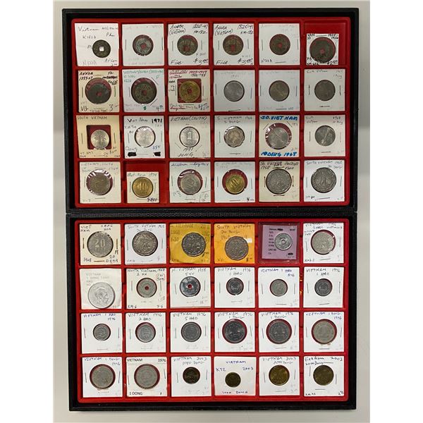 VIETNAM (VIET NAM): LOT of 52 coins