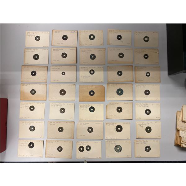 CHINA: LOT of 70 coins