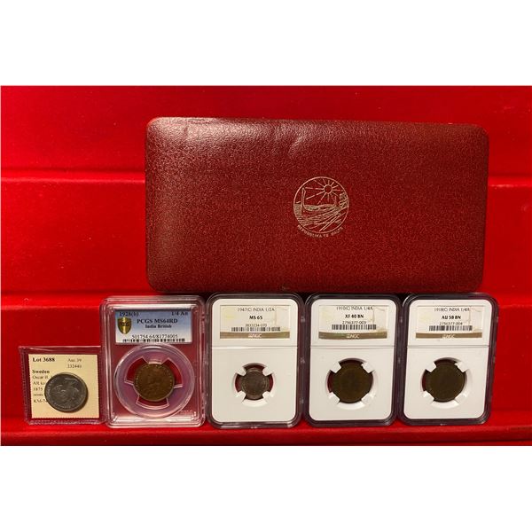 WORLDWIDE: LOT of 6 items