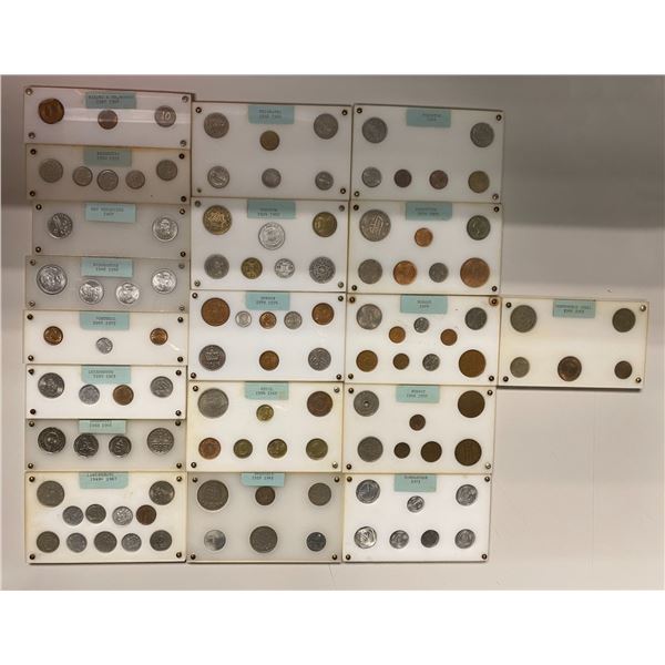 WORLDWIDE: LOT of 111 coins