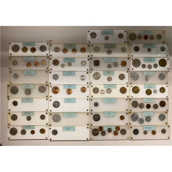 WORLDWIDE: LOT of 96 coins
