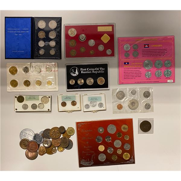 WORLDWIDE: LOT of 98 items