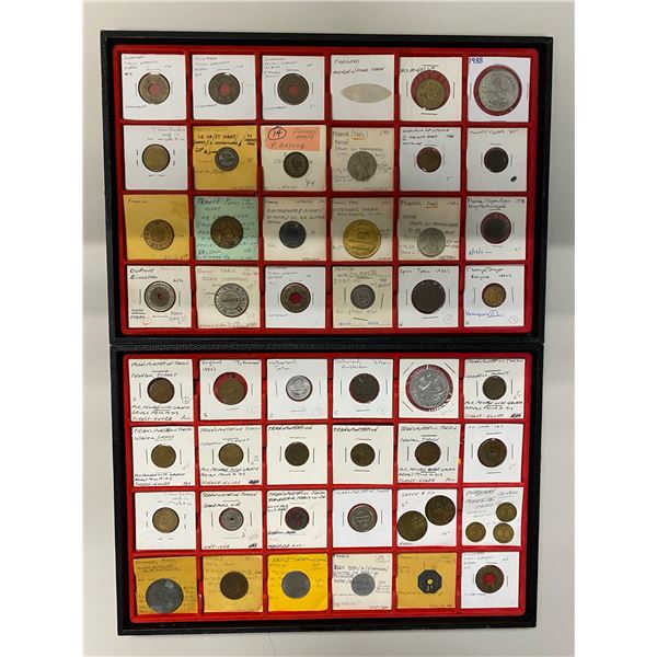 WORLDWIDE: LOT of 200 non-US tokens, 1900