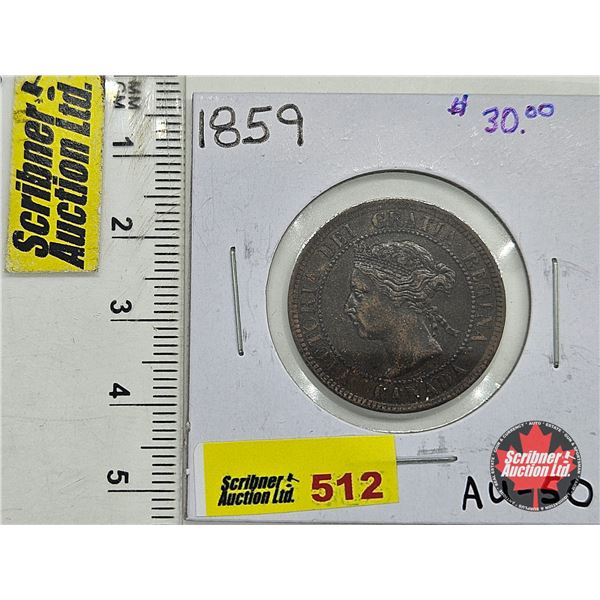 Canada Large Cent 1859