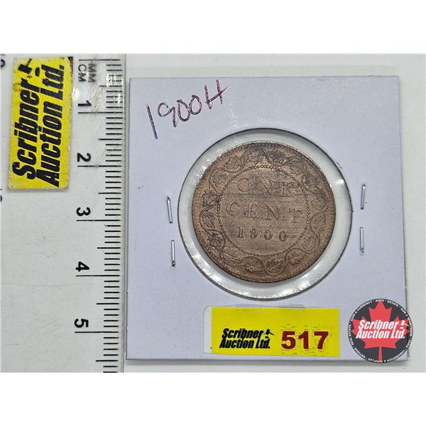 Canada Large Cent 1900H