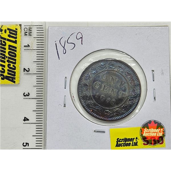 Canada Large Cent 1859