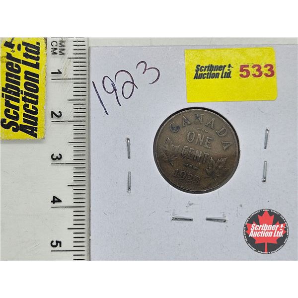 Canada One Cent 1923