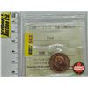 Image 1 : Canada One Cent 1940 (ICCS Cert : MS-65 : Red)