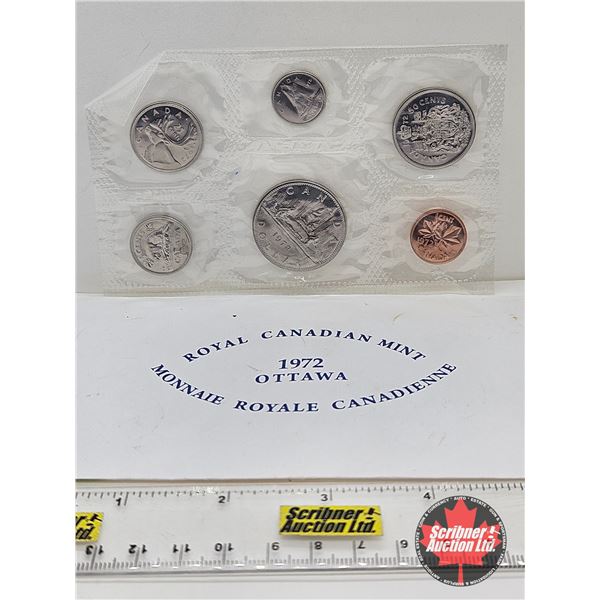 RCM Canada Uncirculated Year Set : 1972
