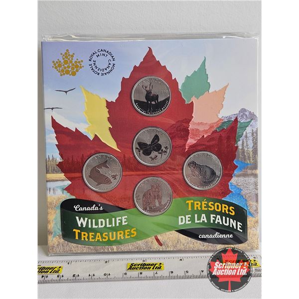 RCM Canada 2019 : Five-Coin Set : Canada’s Wildlife Treasures