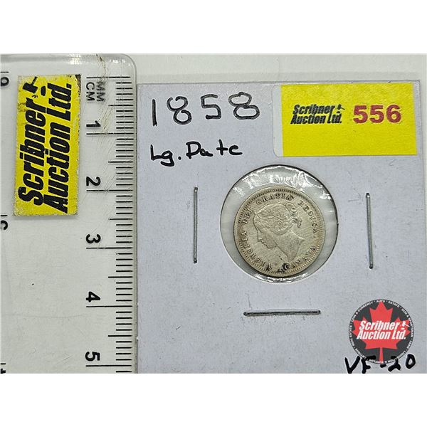 Canada Five Cent 1858