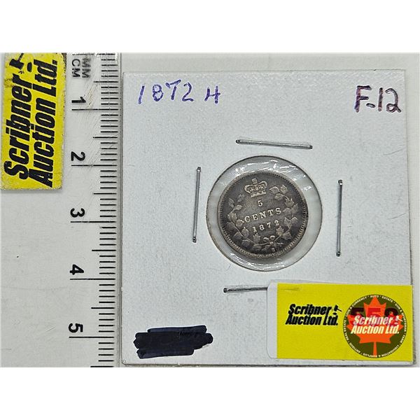 Canada Five Cent 1872H