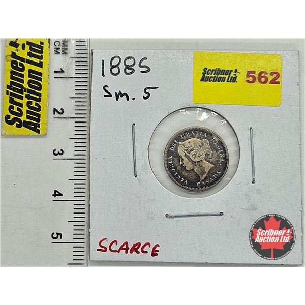 Canada Five Cent 1885