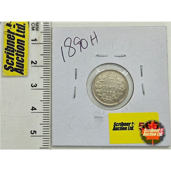 Canada Five Cent 1890H