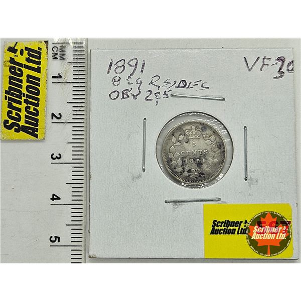 Canada Five Cent 1891