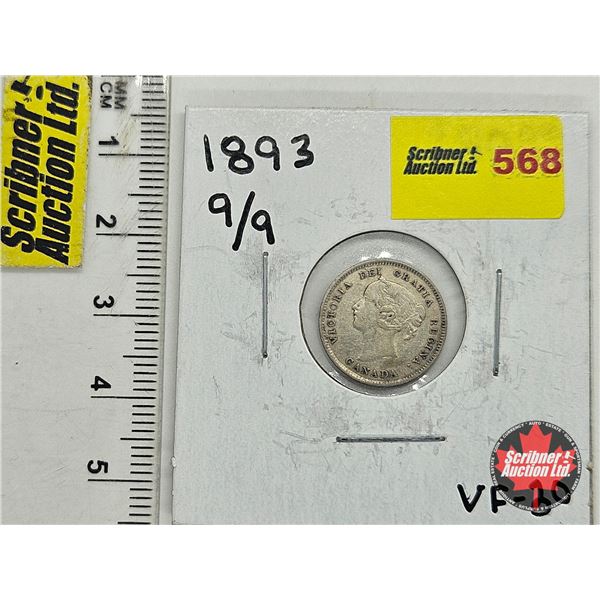 Canada Five Cent 1893