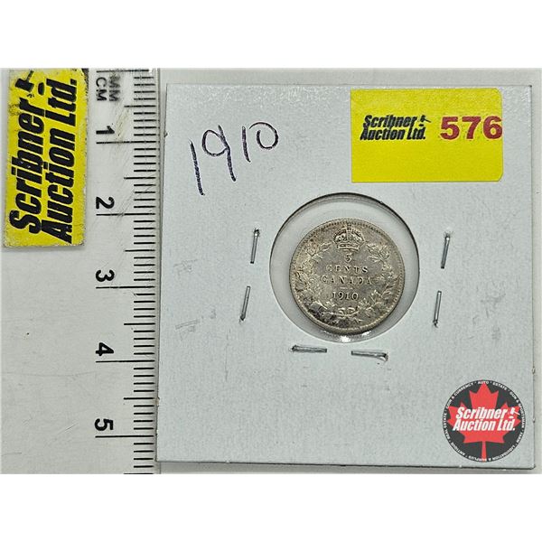 Canada Five Cent 1910