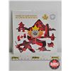 Image 1 : RCM Canada 2017 : $3 Fine Silver Coin : Heart Of Our Nation (99.99%) (Unopened)