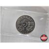 Image 2 : Canada Five Cent 1922 (ICCS Cert : AU50)