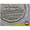 Image 3 : Canada Five Cent 1946 6 over 6