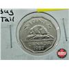 Image 2 : Canada Five Cent 1957 Bug Tail