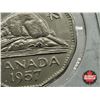 Image 3 : Canada Five Cent 1957 Bug Tail