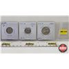 Image 1 : USA Coins (3) :  - Dime 1939D - Dime 1943D - Quarter 1944