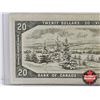 Image 5 : Canada $20 Bill 1954 : Beattie/Rasminsky #GW6810348