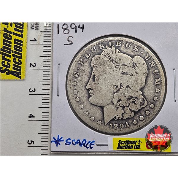 USA Morgan Dollar 1894S
