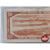 Image 5 : Canada $50 Bill 1954 : Beattie/Rasminsky #BH3880725