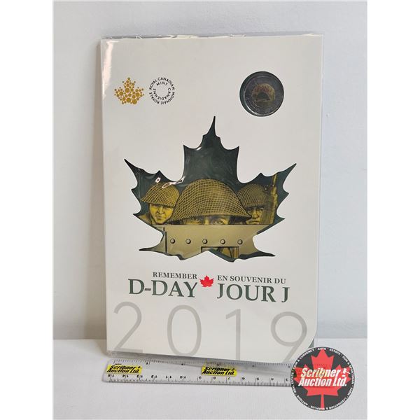 RCM Canada 2019 Remember D-Day : Six-Coin Collection : Commemorative Collector Keepsake