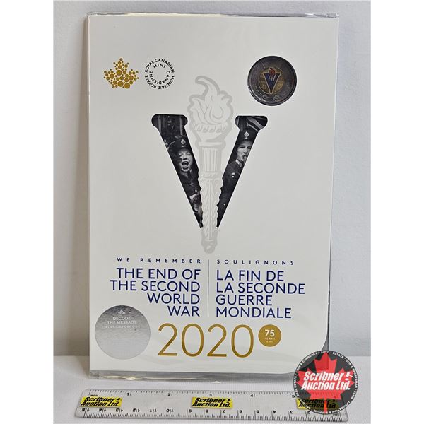 RCM Canada 2020 We Remember The End of the Second World War : Six-Coin Collection : Commemorative Co