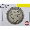 Image 2 : Canada Twenty Five Cent 1880H : Narrow 0
