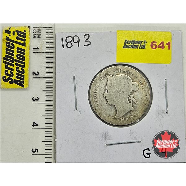 Canada Twenty Five Cent 1893