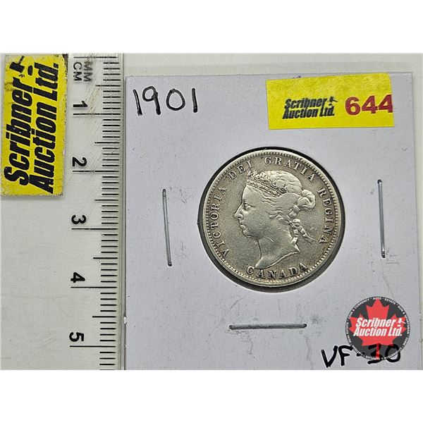Canada Twenty Five Cent 1901